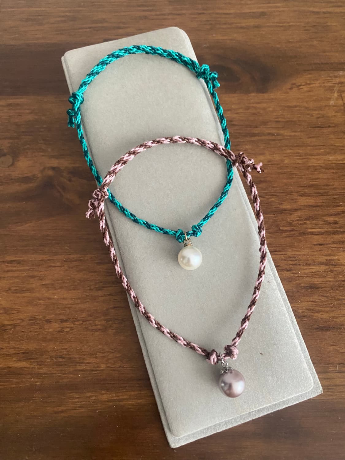 마크라메 유기농코튼 실발찌 2개 세트(새제품) 상품이미지1