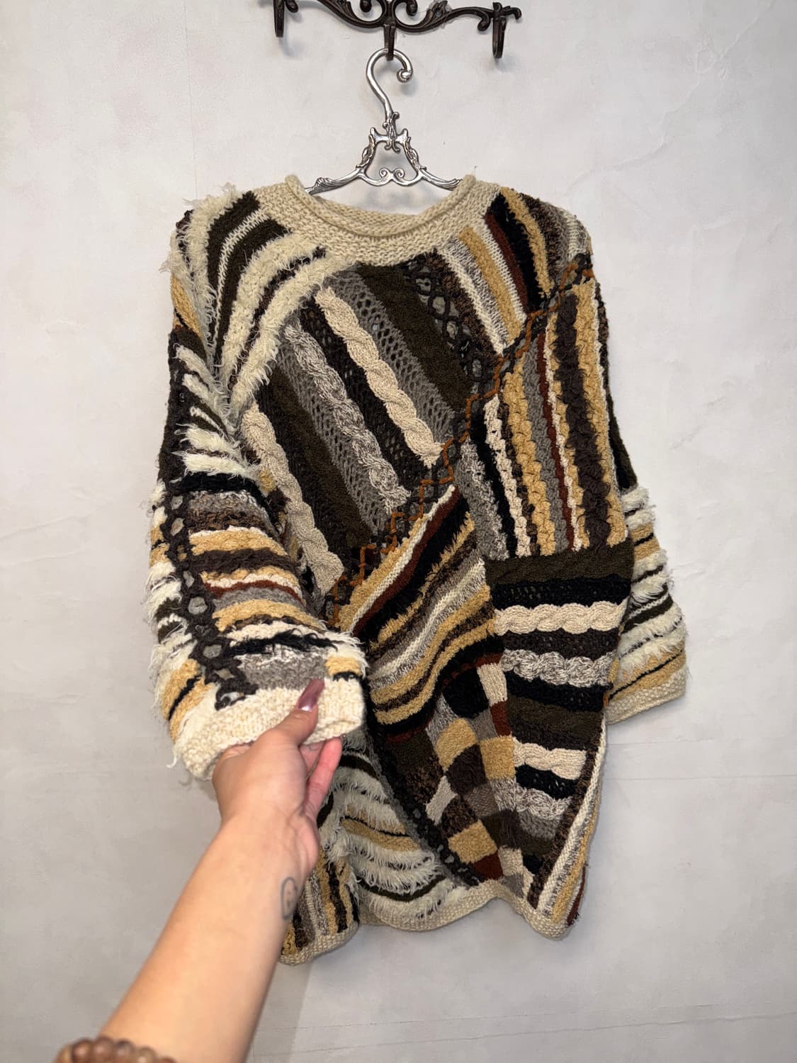 FICCE Yoshiyuki Konishi grunge wool knit 상품이미지2