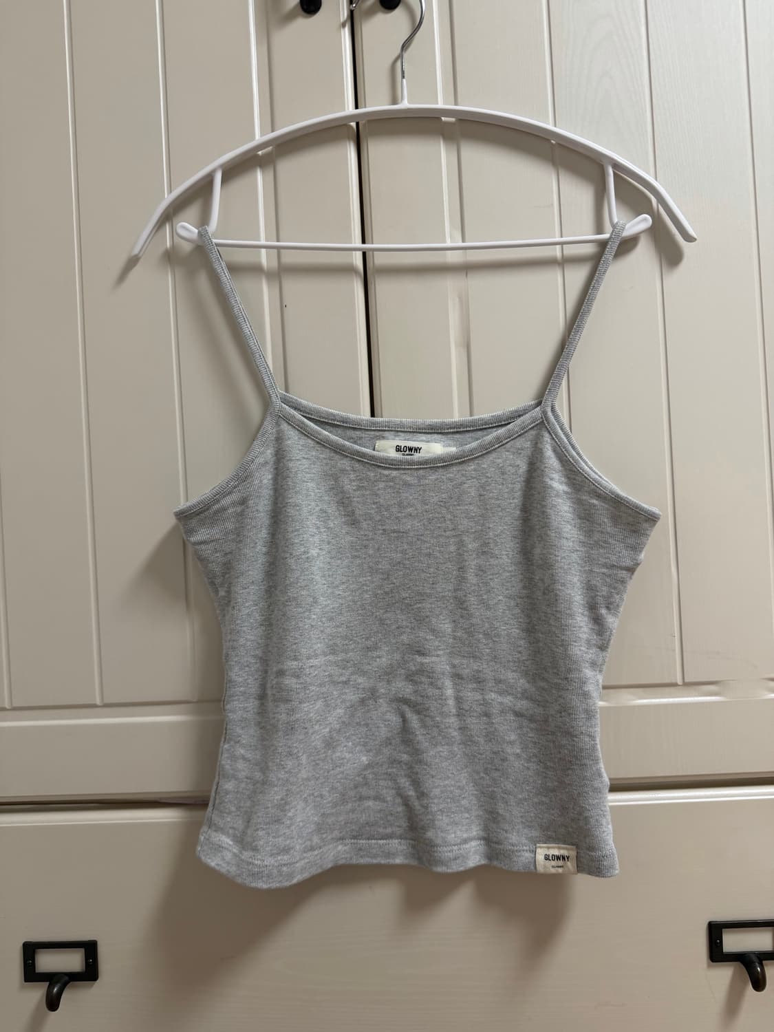 글로니(glowny) G CLASSIC CAMISOLE 캐미솔 그레이 상품이미지2