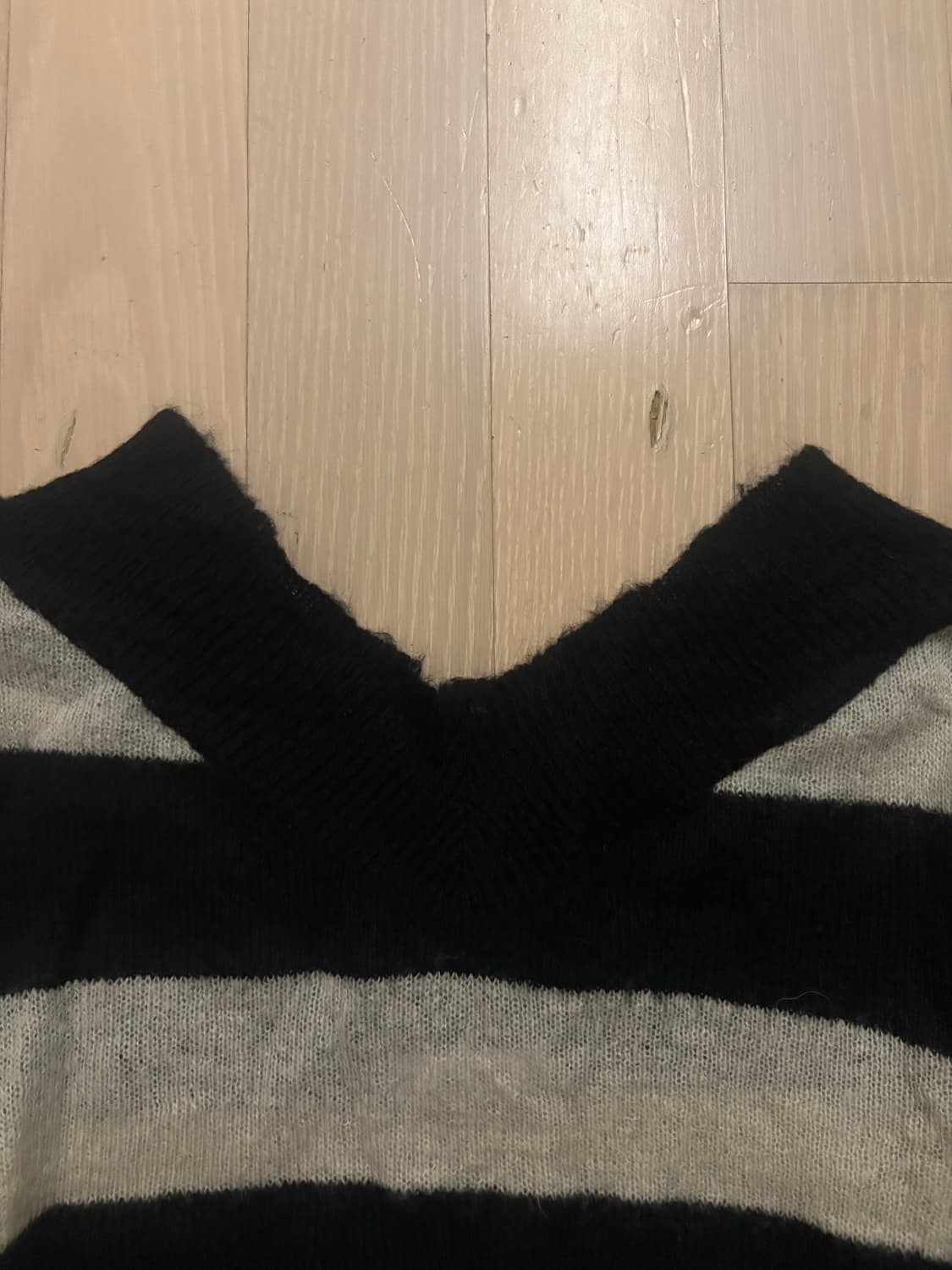 애즈온 포니 스트라이프 니트 상품이미지2