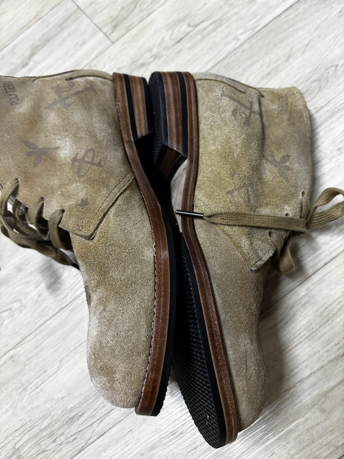 (2)폴리테루 데저트부츠 더티베이지 상품이미지4