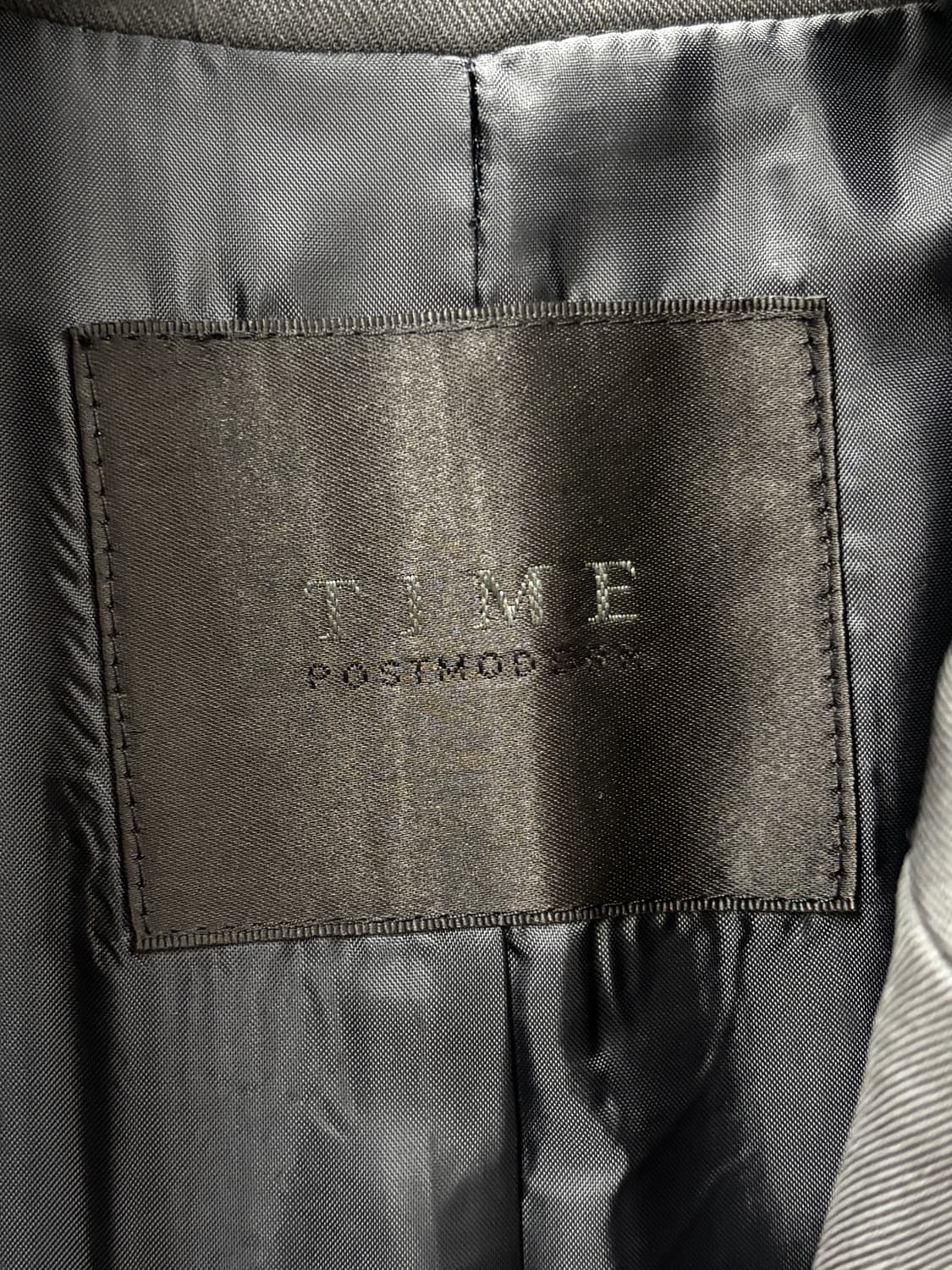 TIME 타임 더블 코트 100 상품이미지4