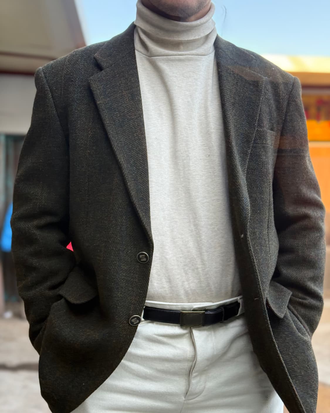 90‘s Marbaeya 트위드 울 자켓 105 상품이미지8