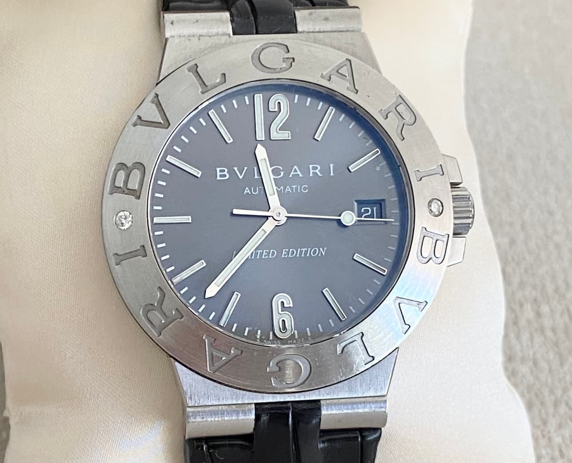 불가리 디아고노 리미티드에디션 LCV38 2P 다이아 38mm 오토메틱 상품이미지1