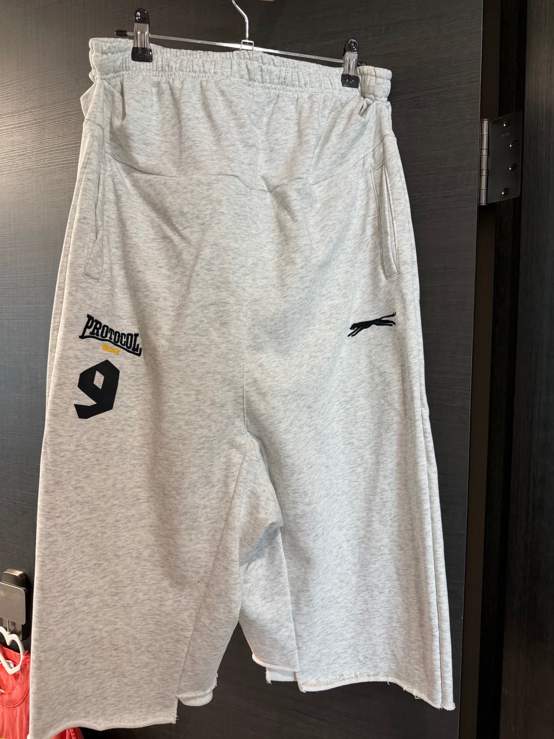 프로토콜 인덱스 화이트 멜란지 반바지 3사이즈 상품이미지2