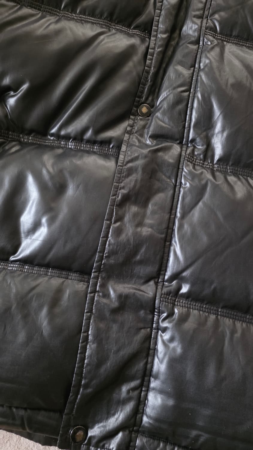 아디다스 독일 덕다운 블랙 유광 패딩 L 상품이미지3