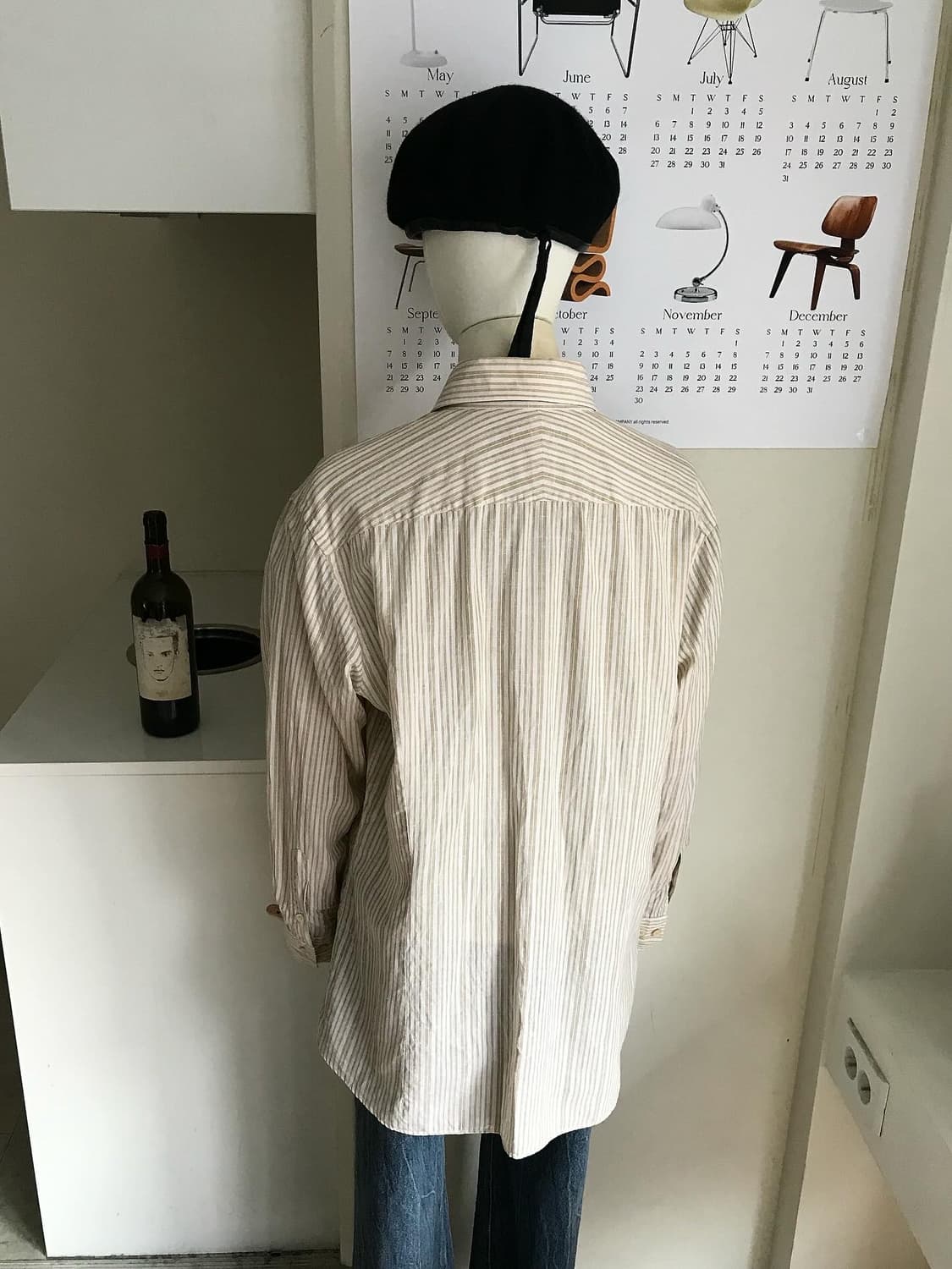버버리 로고 스트라이프 리넨 셔츠 상품이미지9