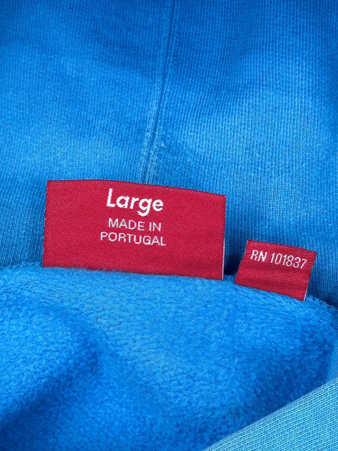 슈프림 플라워 후드 스웨트셔츠 브라이트 로얄 상품이미지4