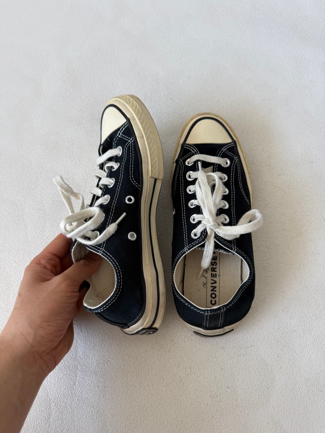 [245]컨버스(Converse) 척테일러70 로우 블랙 상품이미지5