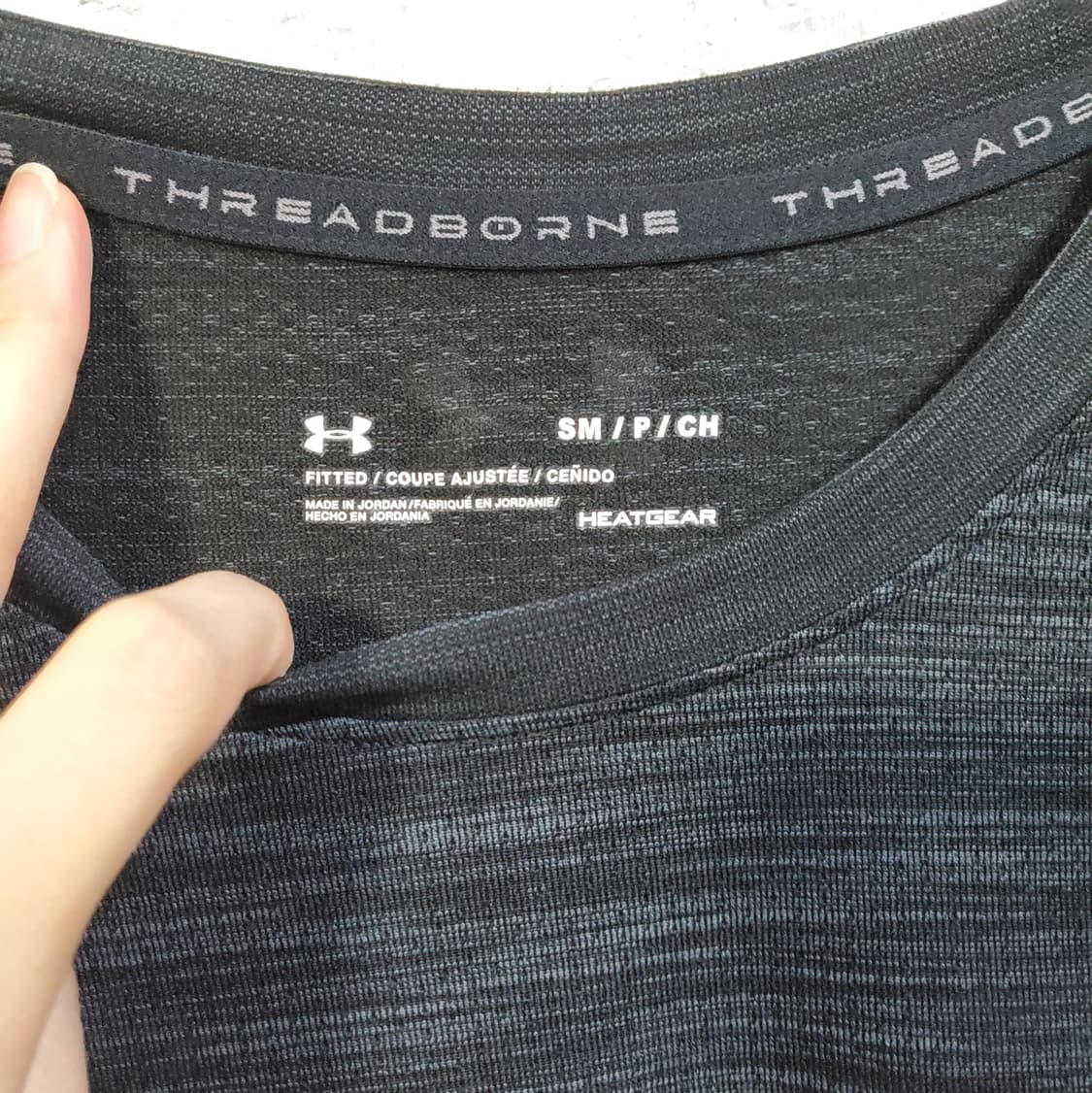 언더아머 러닝 기능성 반팔티 s 상품이미지3