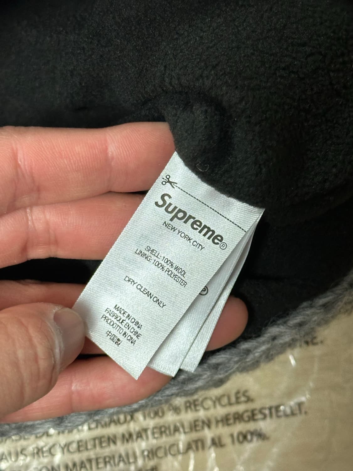 [OS]25ss 슈프림 크로셰 비니 헤더그레이 상품이미지3