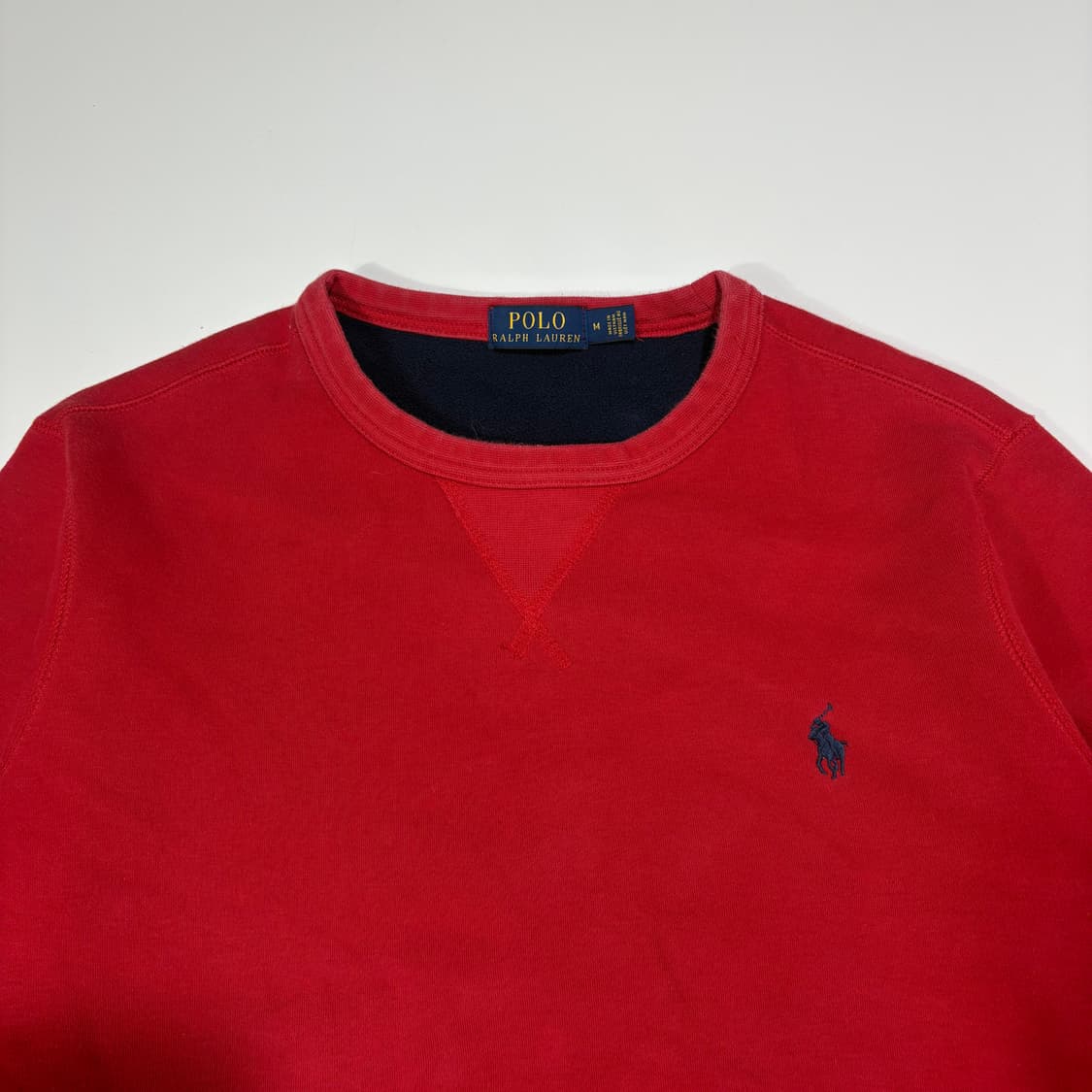 폴로 랄프로렌 레드 맨투맨  상품이미지2