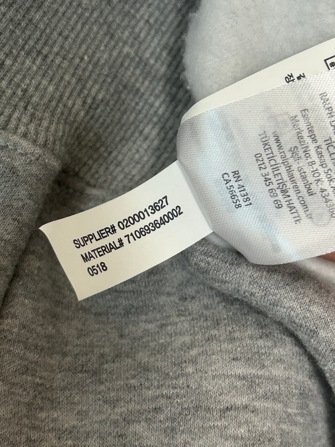 폴로 랄프로렌 신형 그레이 후드티 상품이미지6