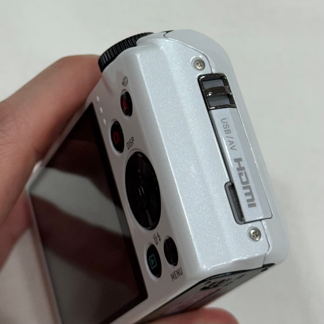 작례⭕️ 카시오 엑슬림 Casio Exilim EX-ZR200 화이트 디 상품이미지7