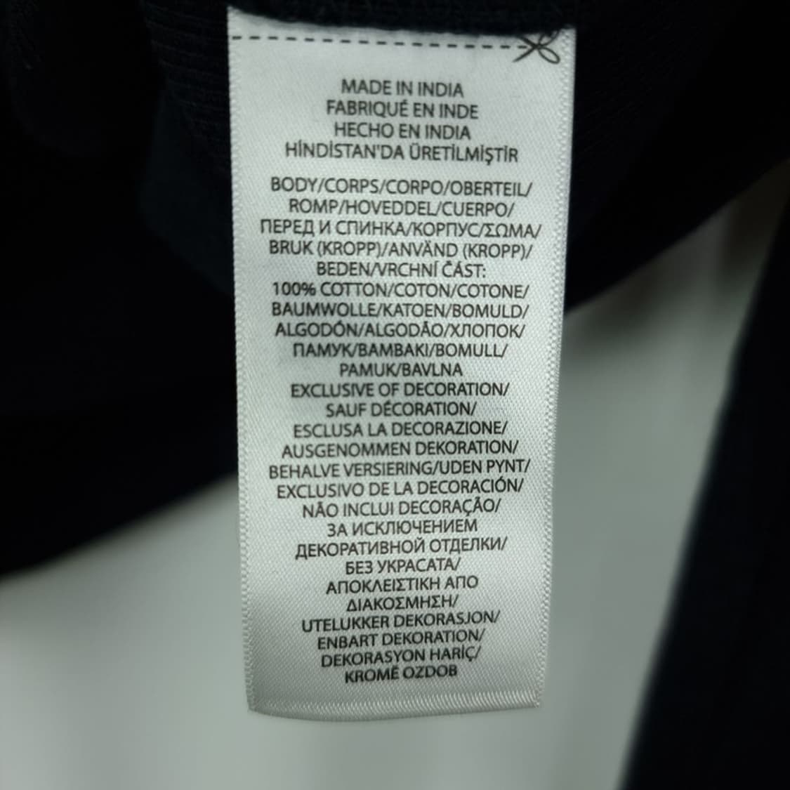 [폴로 랄프로렌] 포니 로고 자수 롱슬리브 긴팔티 블랙 M19328 상품이미지8