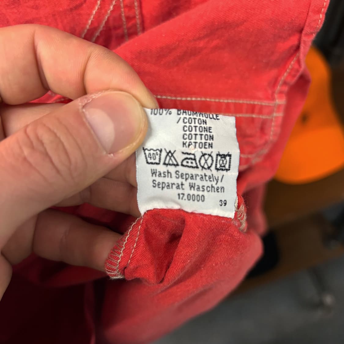 80s 랭글러 어센틱 스티치라인 웨스턴 포켓셔츠 N443 상품이미지9