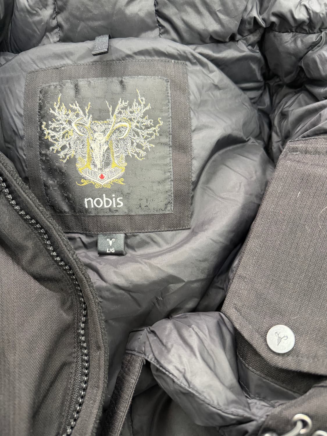 정품) 노비스 주니어 및 여성 패딩 L  상품이미지6