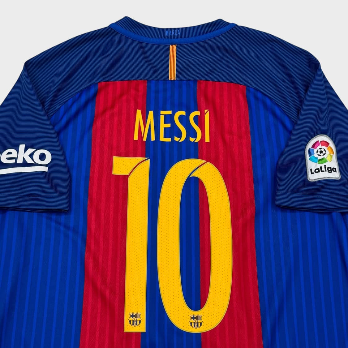 16-17 바르셀로나 홈 No.10 리오넬 메시 상품이미지7