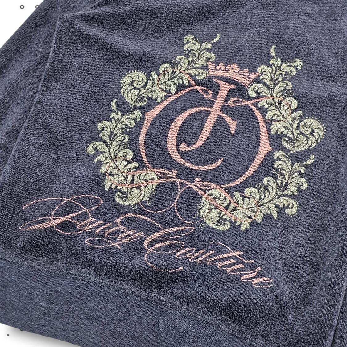 S JUICY COUTURE 네이비 테리 후드집업 상품이미지5