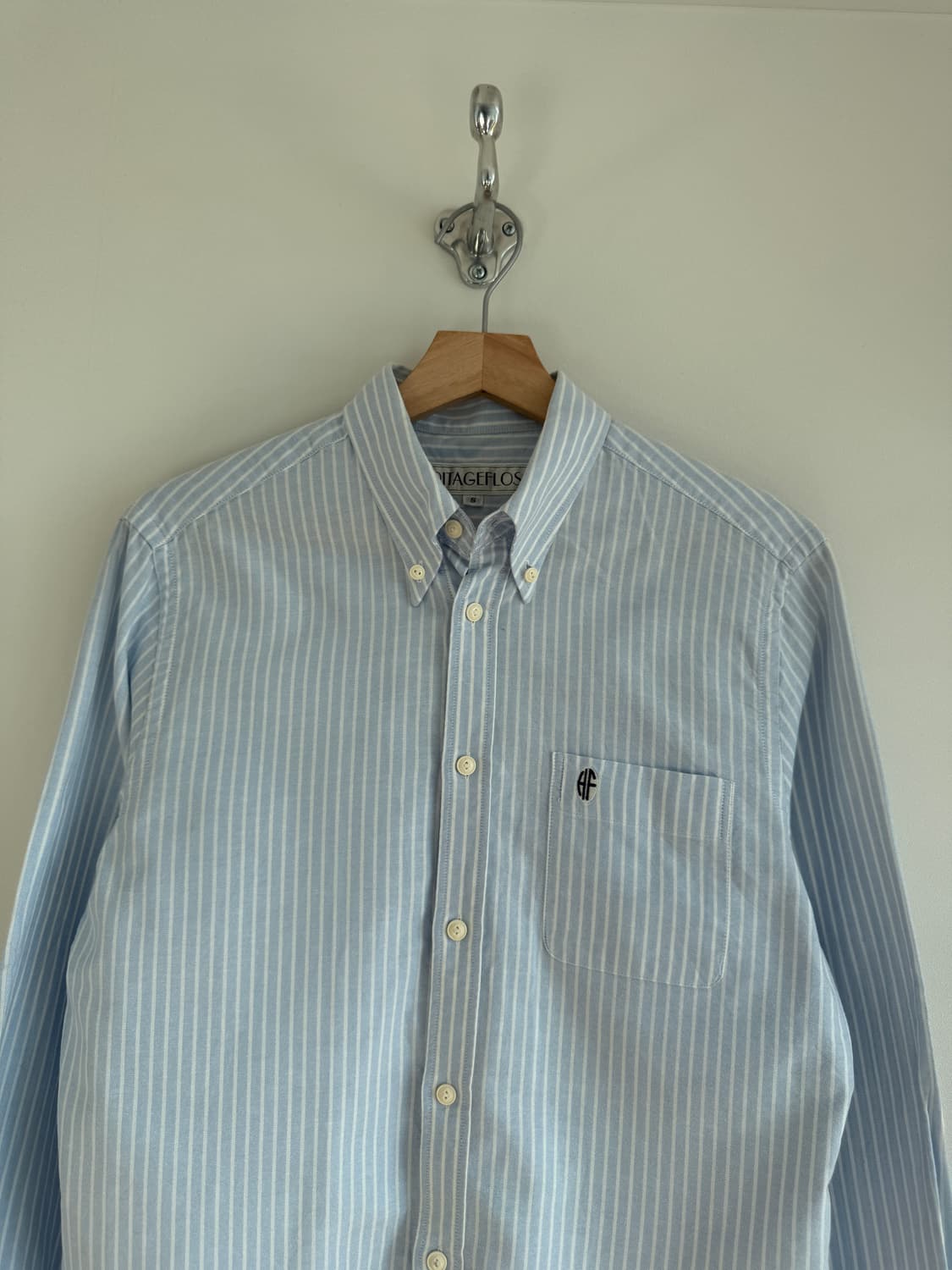 헤리티지 플로스(HERITAGEFLOSS) 핀스트라이프 셔츠 상품이미지2