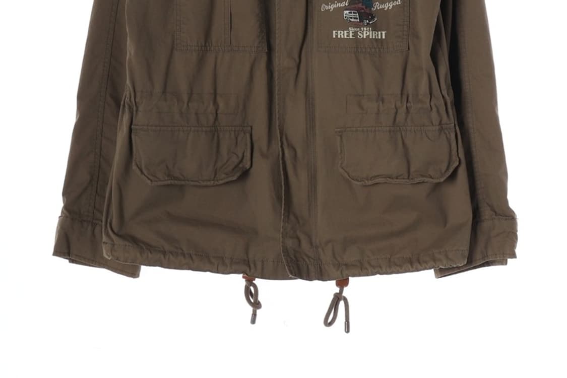 Jeep 빈티지 패치 워크 필드 야상 자켓 L 상품이미지5