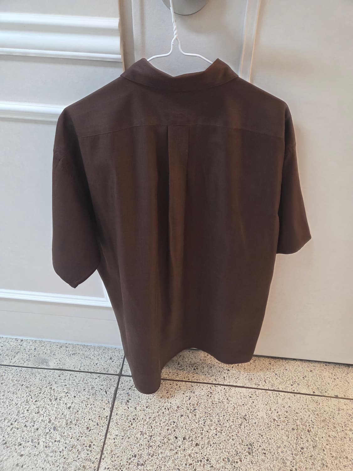 폴로 브라운 실크 셔츠 110 상품이미지2