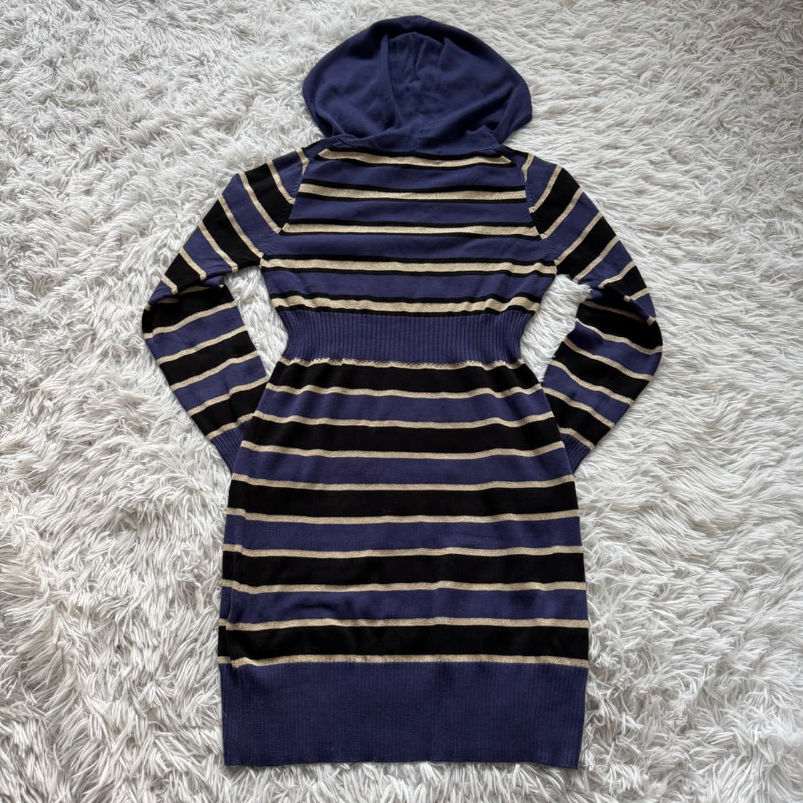 SHOOTER 일본빈티지 노드 원피스 후드티 y2k 니트 M 44 상품이미지3