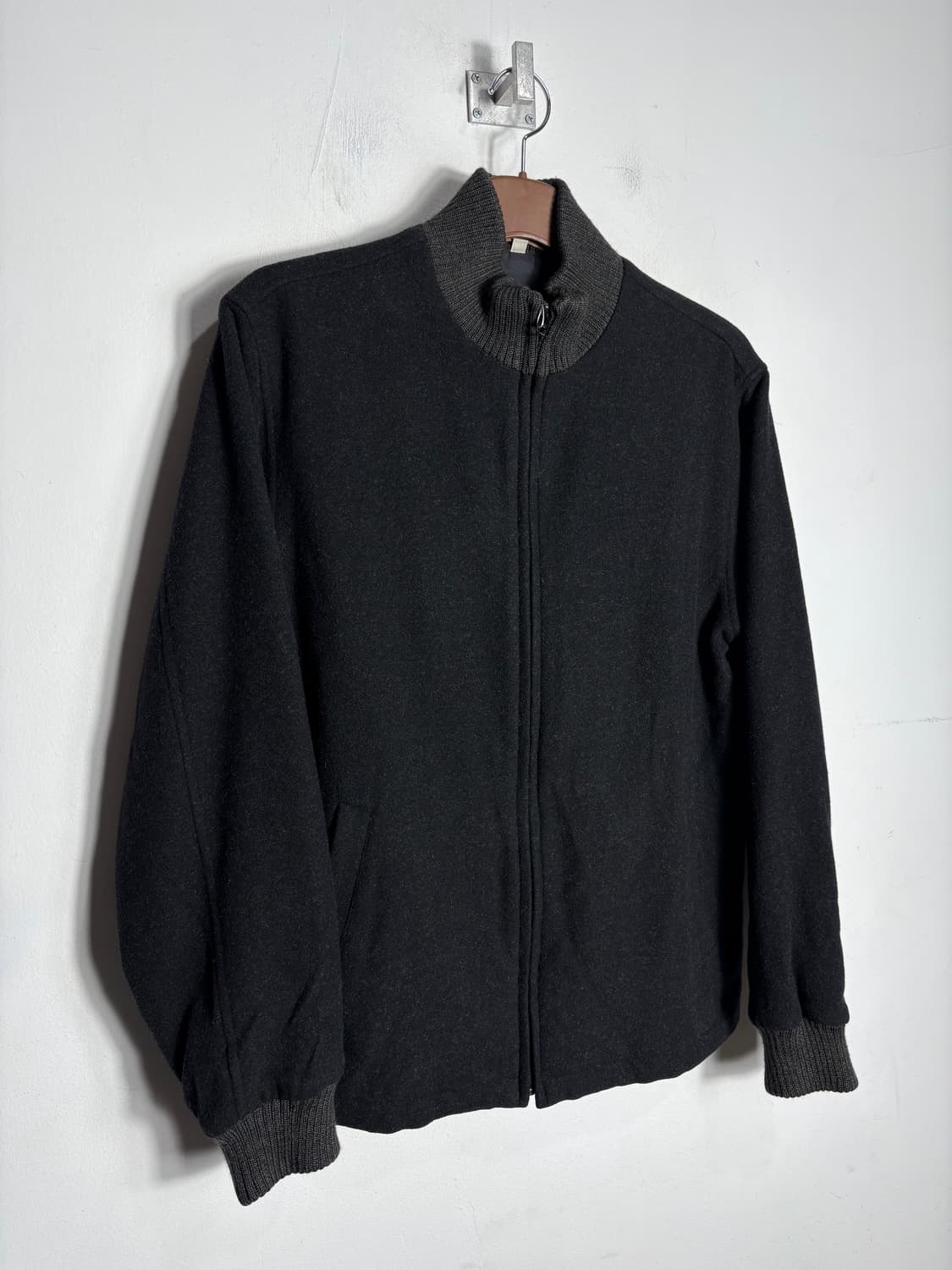 차콜 울 자켓 상품이미지1