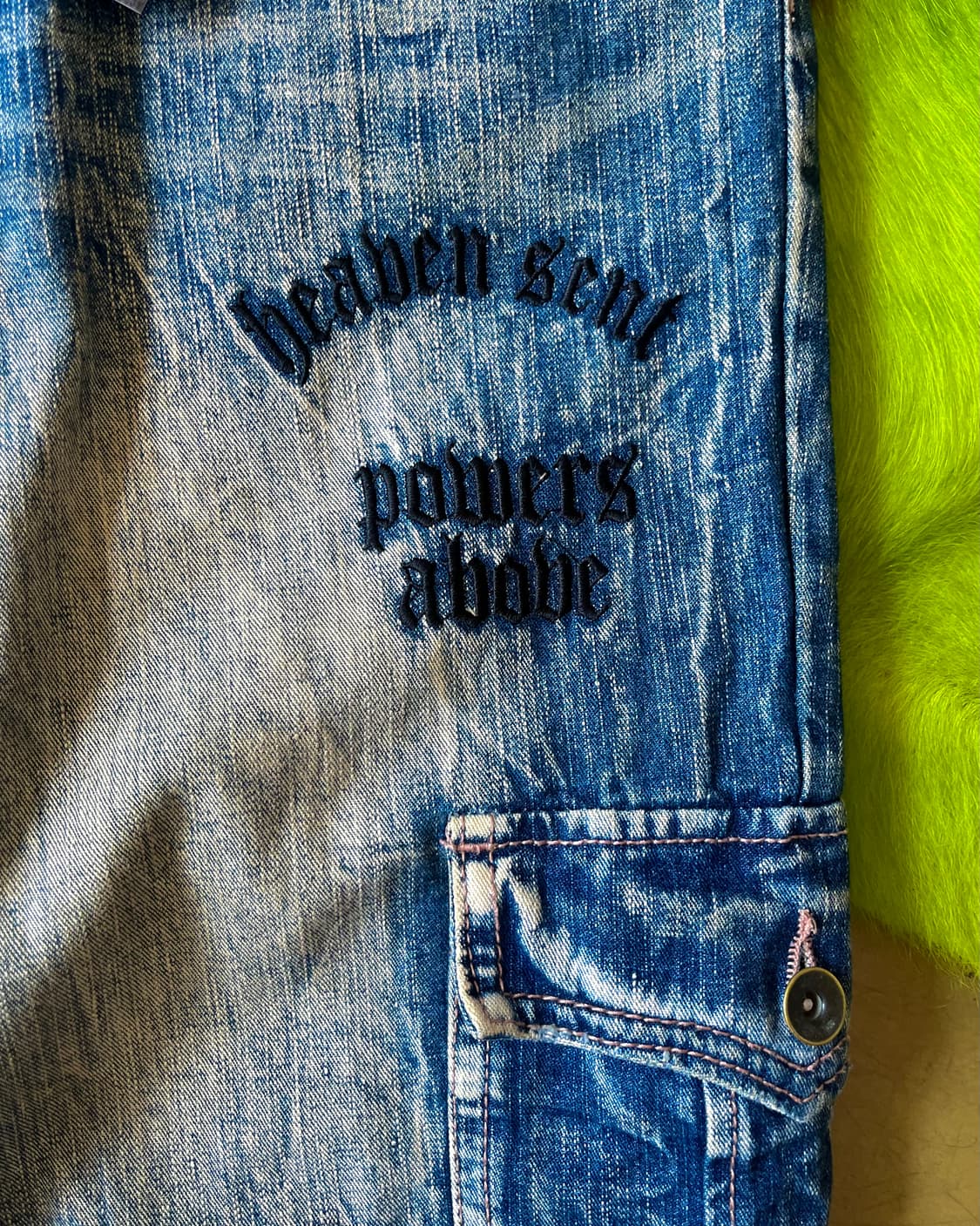 JPN Vintage Cargo Denim Bermuda Shorts 상품이미지6