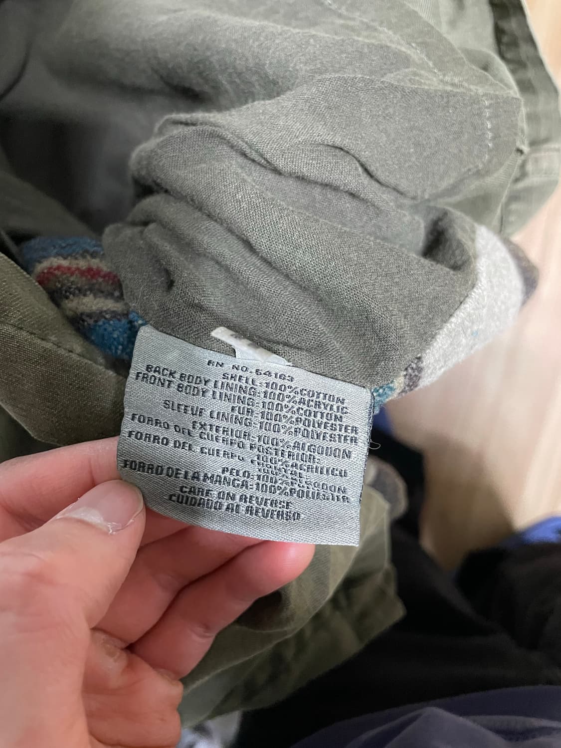 리바이스 밀리터리 헌팅 자켓 상품이미지4