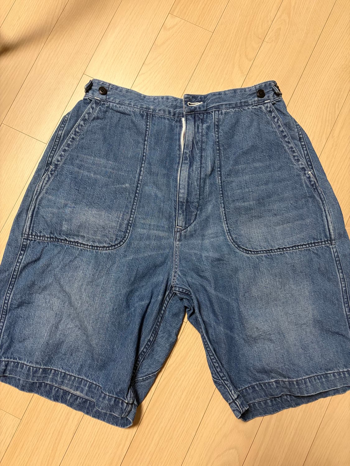 [32] 나나미카 데님 워크 쇼츠 반바지 상품이미지1