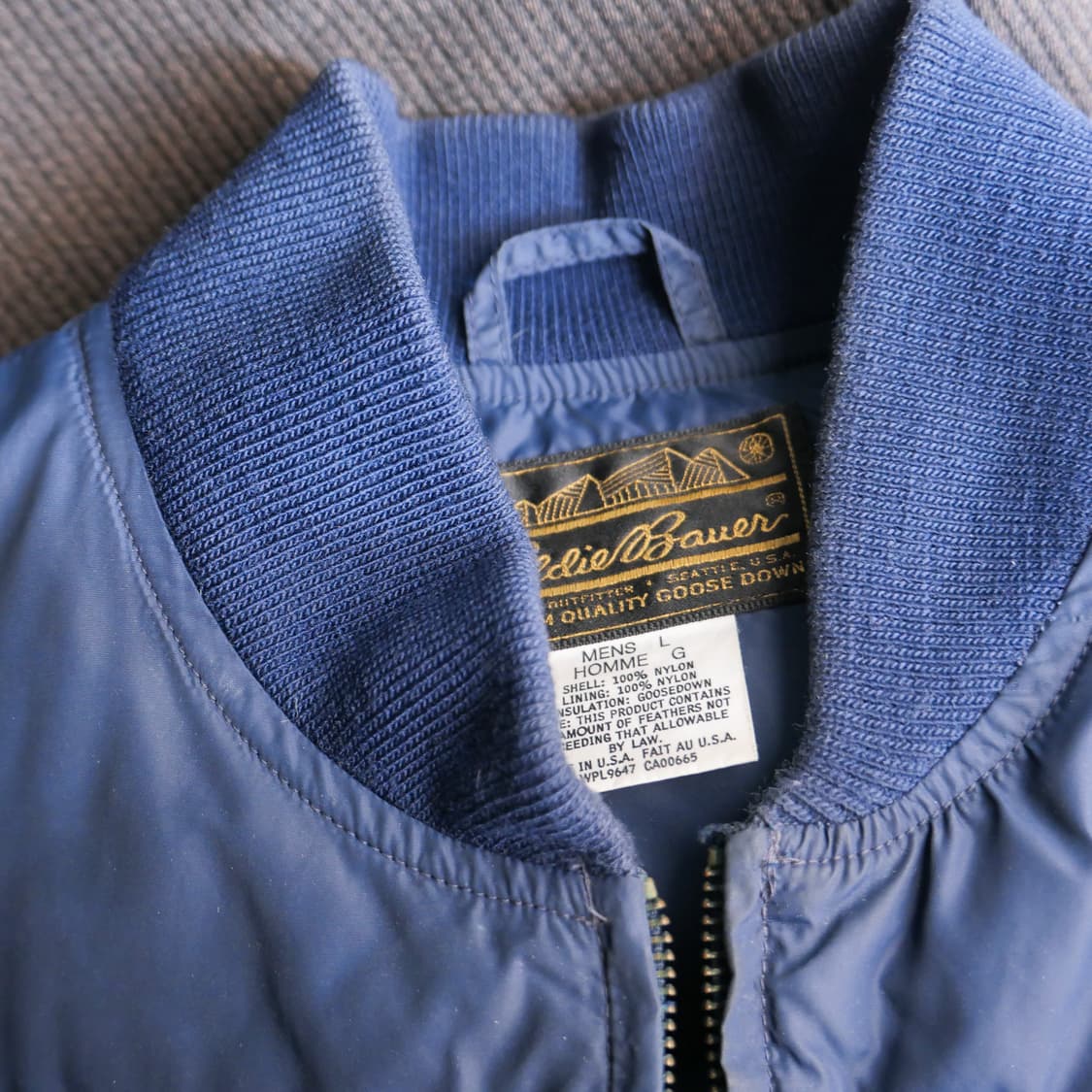90s Eddie Bauer Down Vest, L(105-110) 상품이미지5