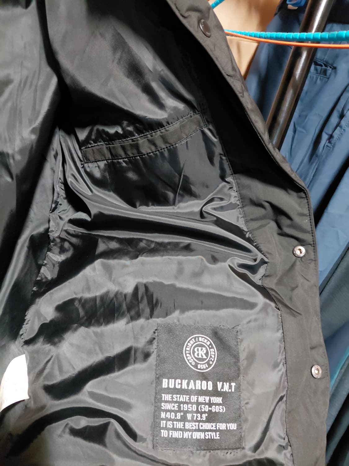 [버커루]퀄팅 덕다운 경량 패딩 자켓L(100)사이즈 상품이미지6