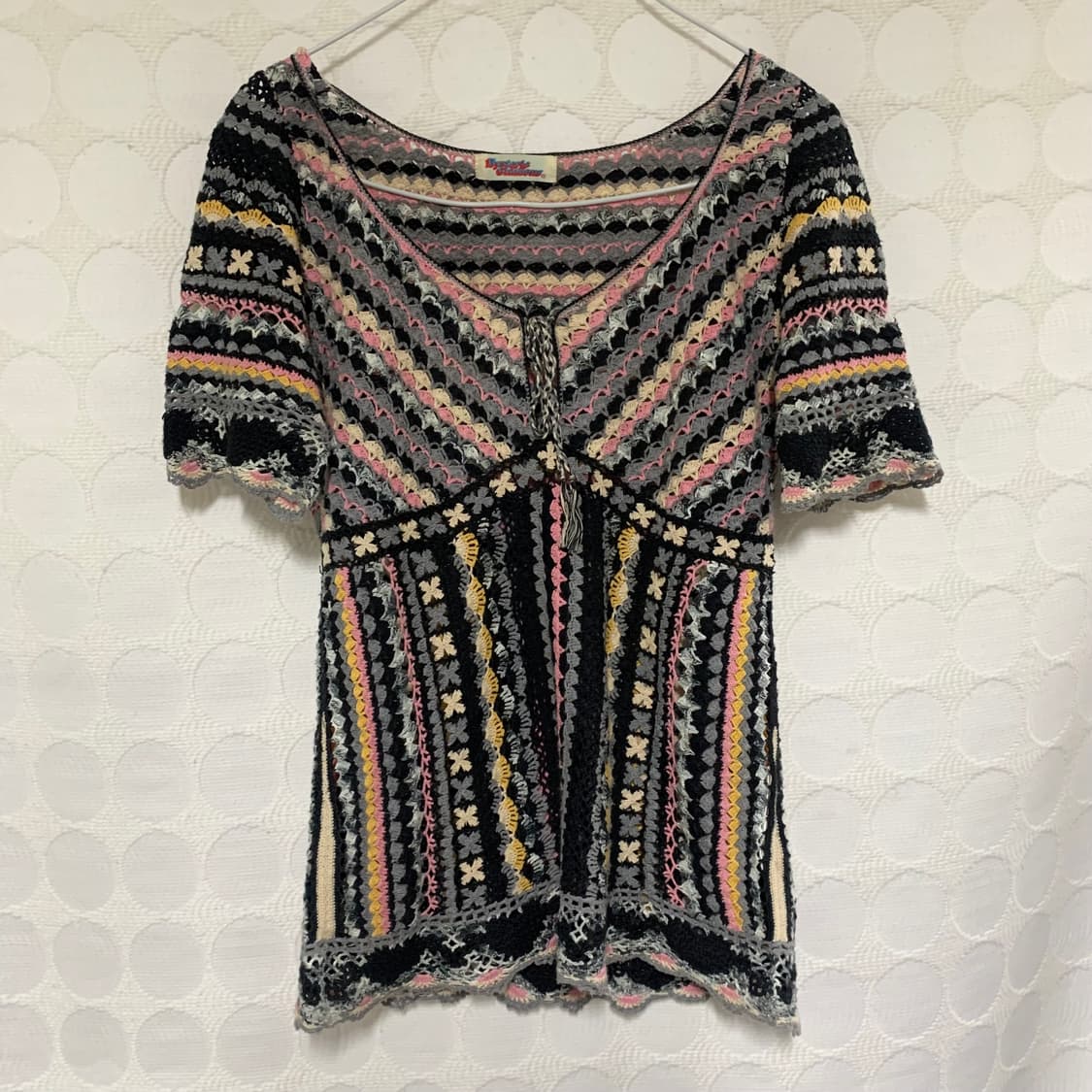 히스테릭 글래머 니트 반팔 티셔츠 상품이미지4