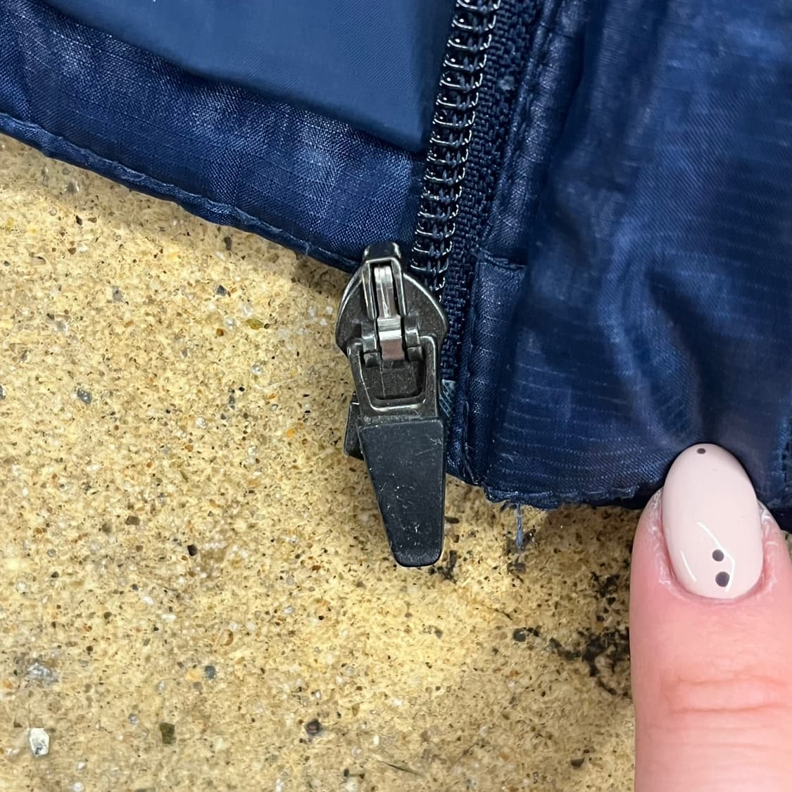 [정품/XS] 나이키 아스날 퀼팅 후드 패딩 점퍼 네이비 b19 상품이미지8