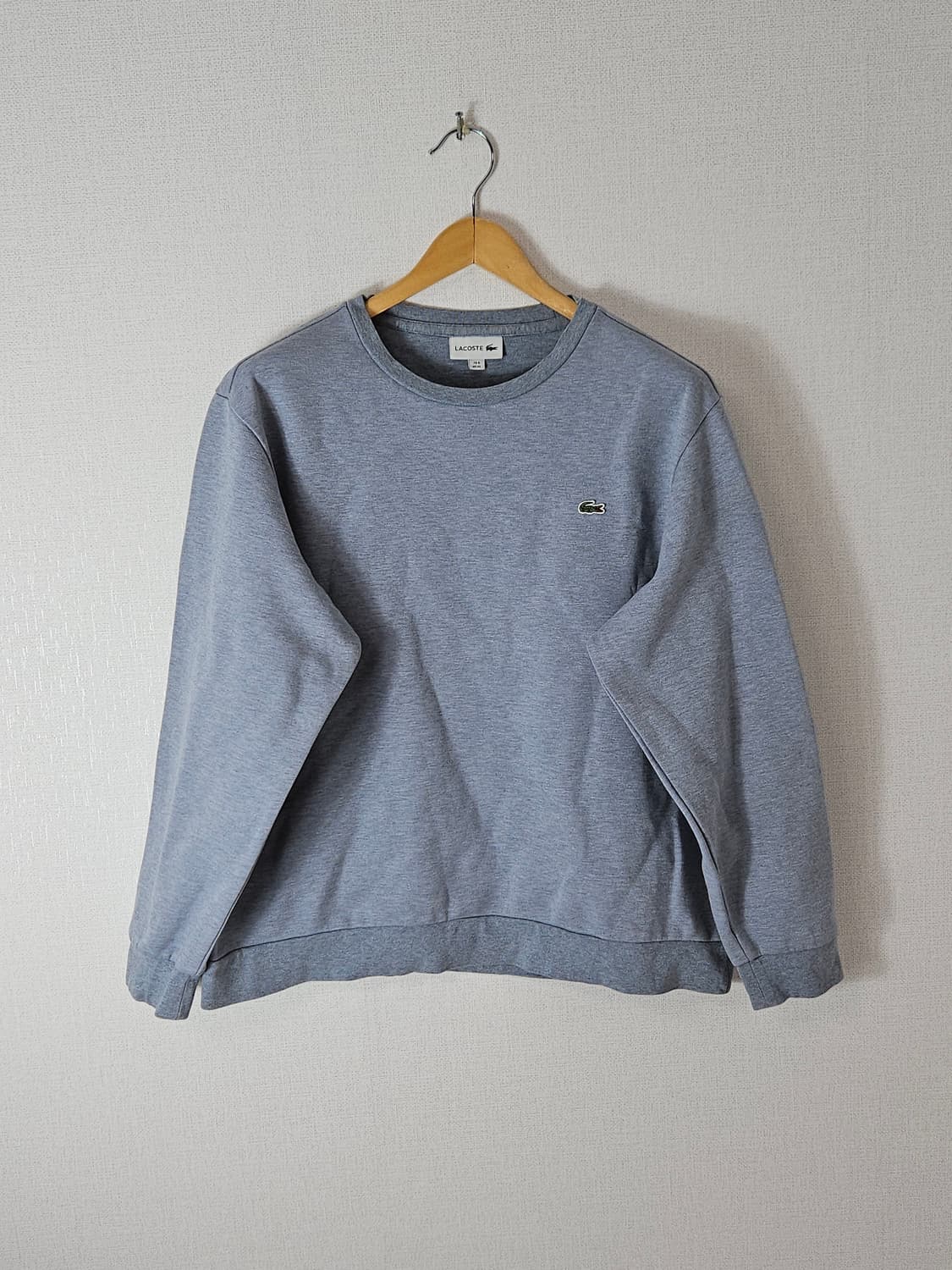 라코스테 로고 맨투맨 라운드넥 빅사이즈 115 상품이미지1