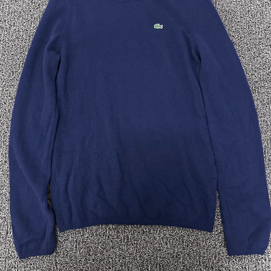 라코스테 여성 울 니트 네이비 95(M) 상품이미지4