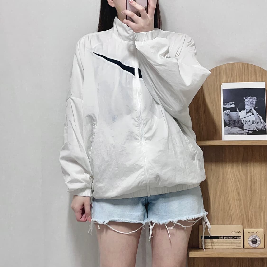 [정품] 나이키 아이보리 스우시 바막 [ S ] 상품이미지2