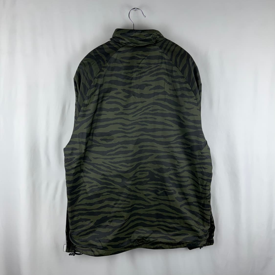 115) 아디다스 지브라 카키 삼선 리버시블 양면 자켓 상품이미지4