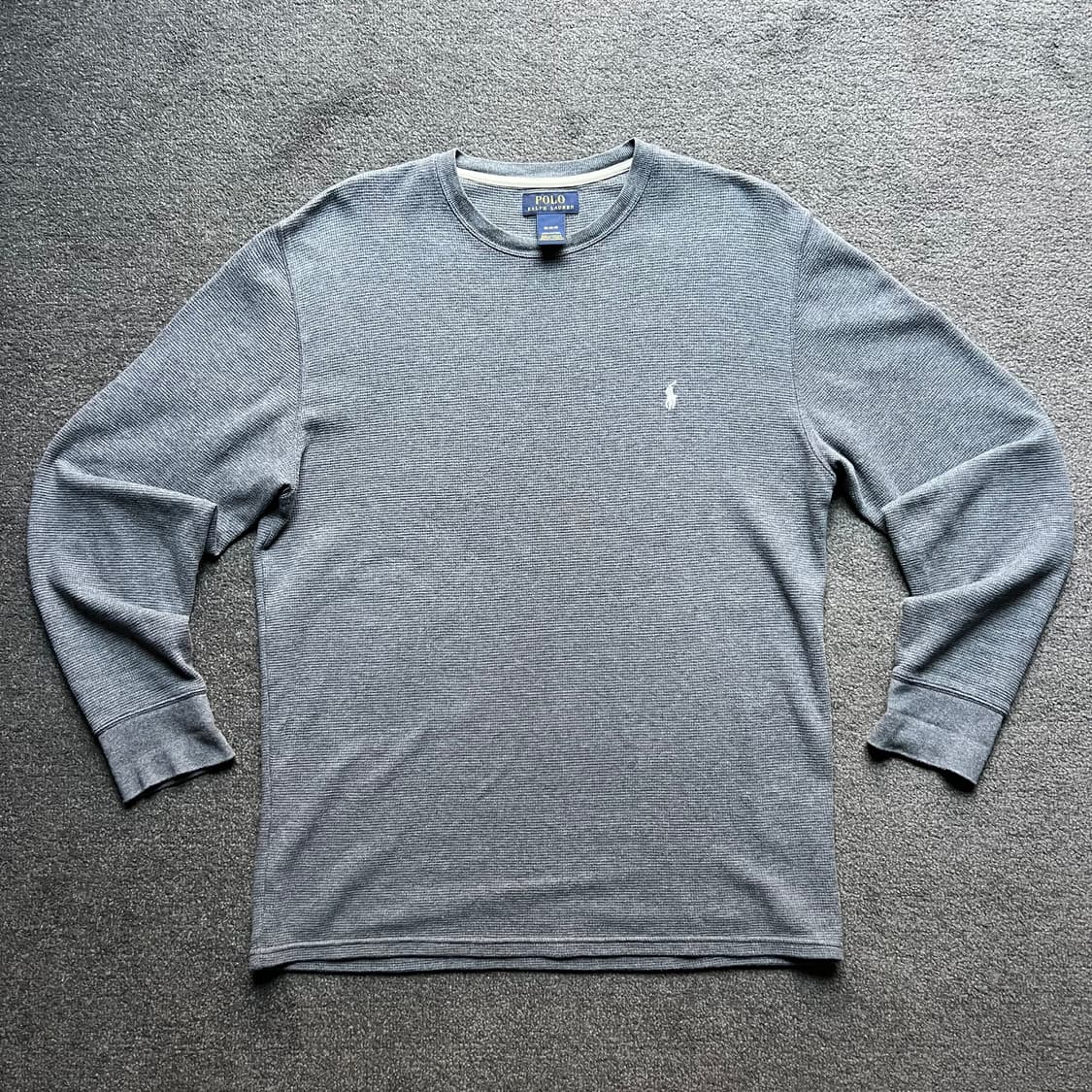 폴로 랄프 로렌 와플 롱슬리브 티셔츠 [M] 상품이미지1