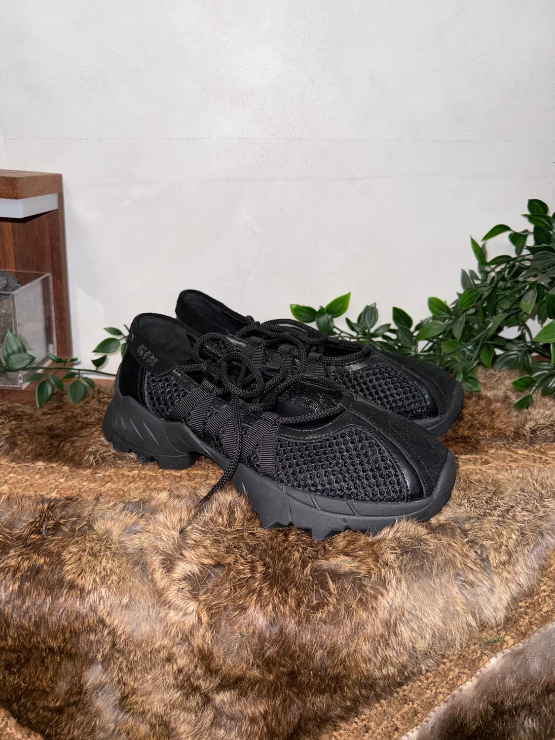 Matin Kim mesh ballet sneakers black  상품이미지6
