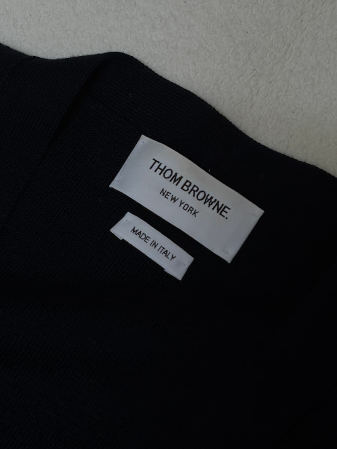 (매장판) 톰브라운 여성 밀라노스티치 금장 가디건 40 톰브라운 가디건 상품이미지3