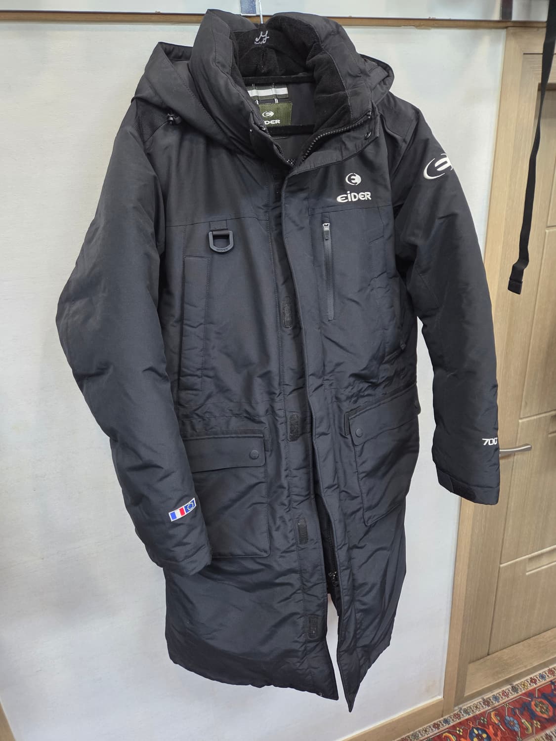 아이더 타이탄 2 오리솜털 700 롱패딩 L 상품이미지7