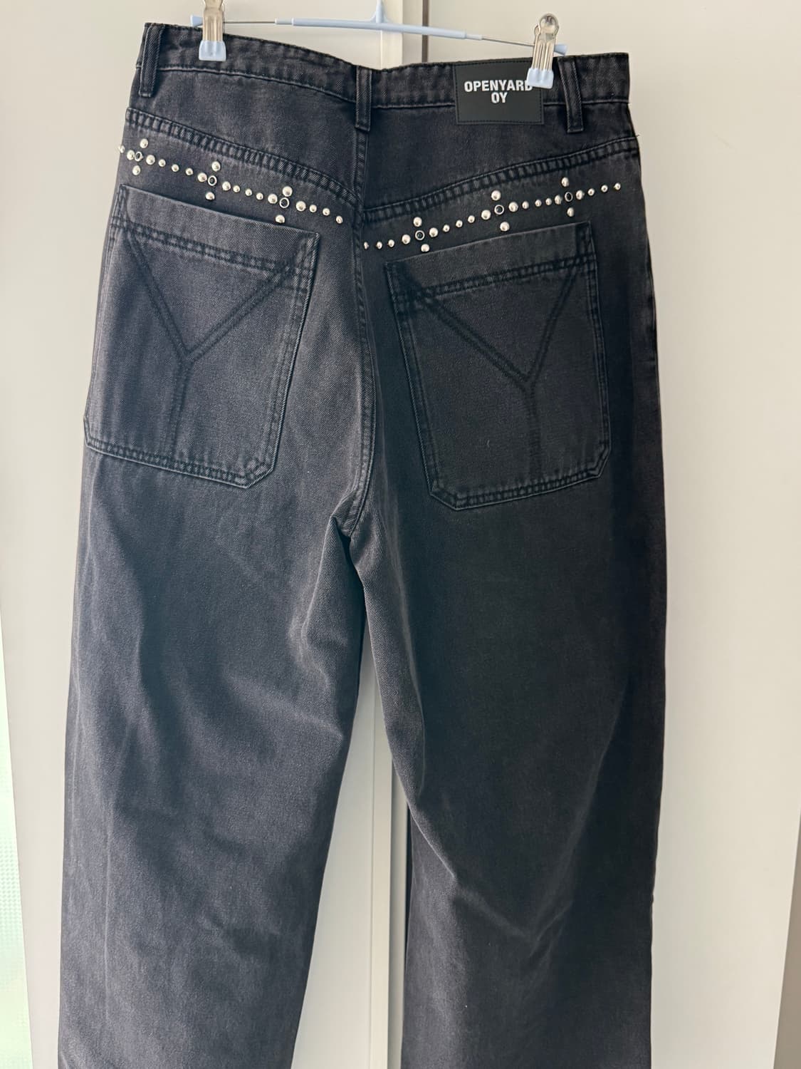 오와이 스터드 데님 팬츠 상품이미지1