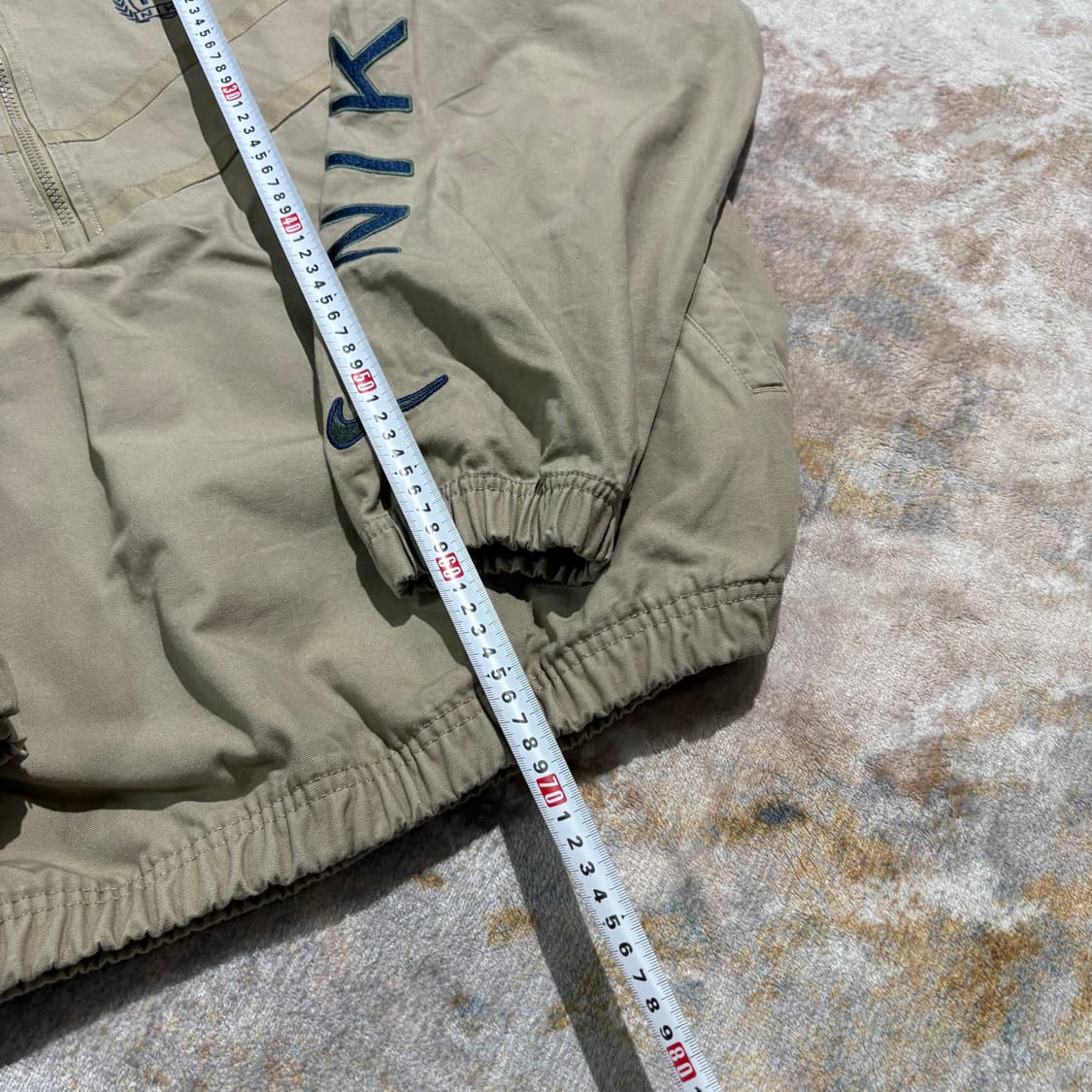 나이키 올드스쿨 빅로고 반집업 자켓 상품이미지6