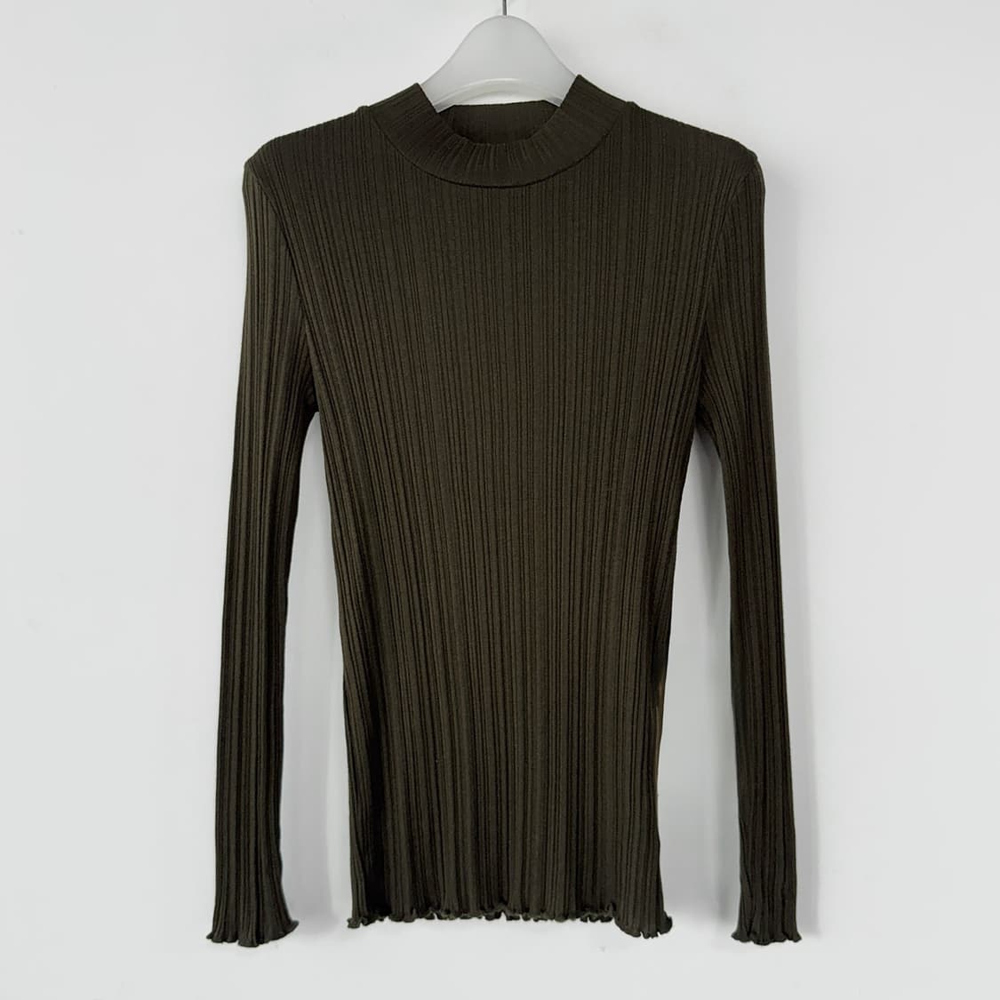 빈스 VINCE 골지 모크넥 탑 상품이미지2