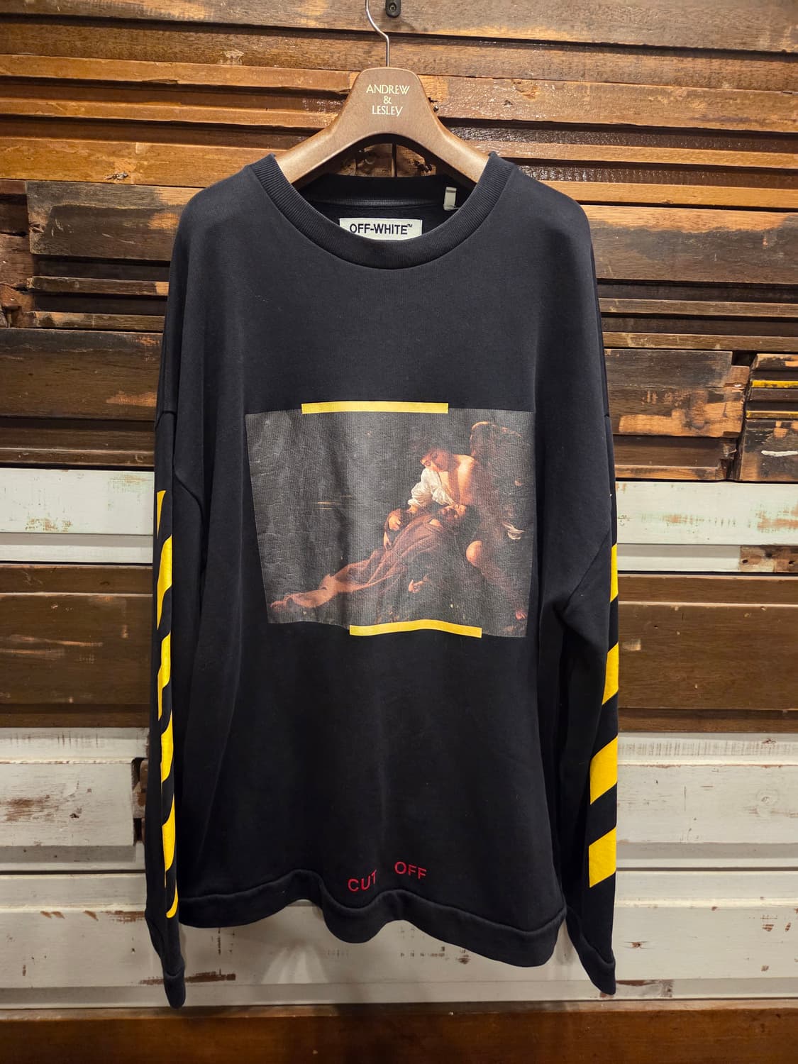 오프화이트 스웻 상품이미지9