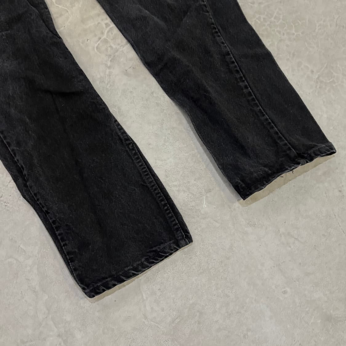 [36/34] 90s USA🇺🇸 리바이스 505 레드탭 블랙 흑청 상품이미지2