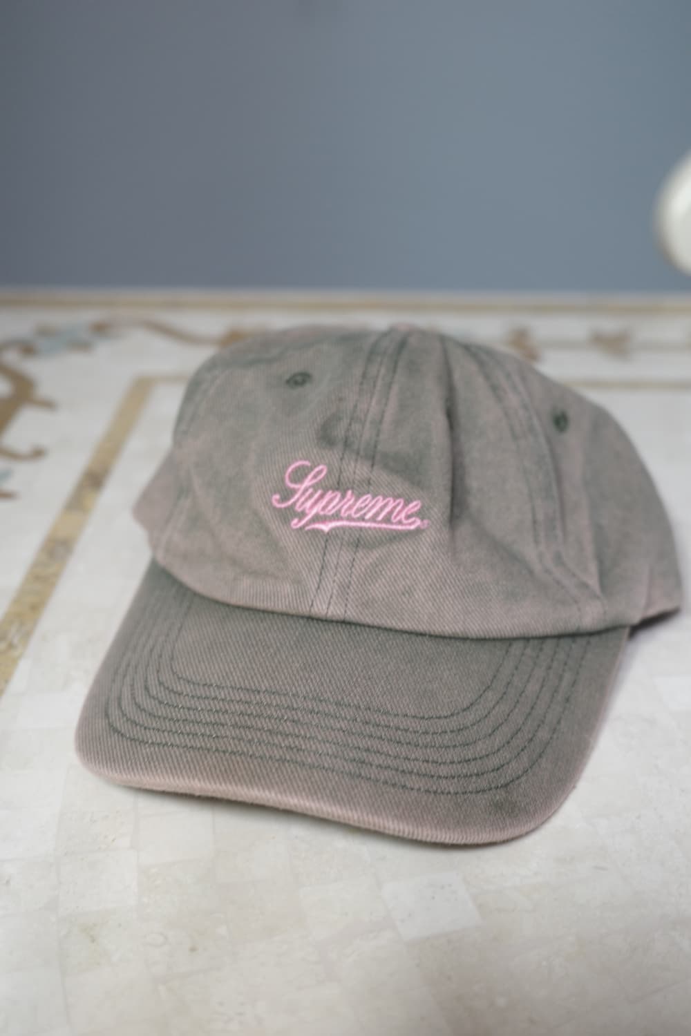 Supreme Washed Twill 6-Panel 상품이미지1