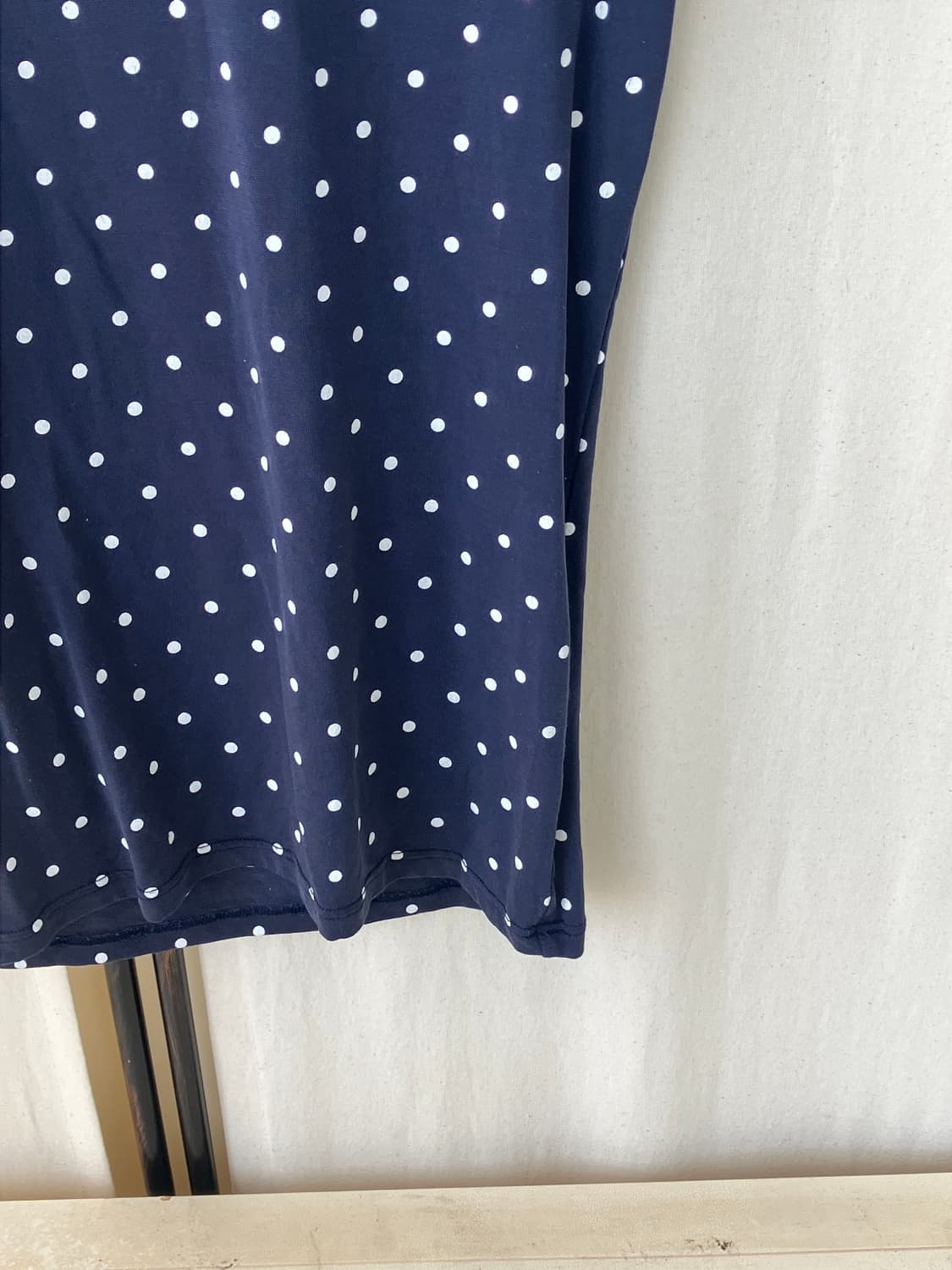  navy dot mori half t-shirt 상품이미지8